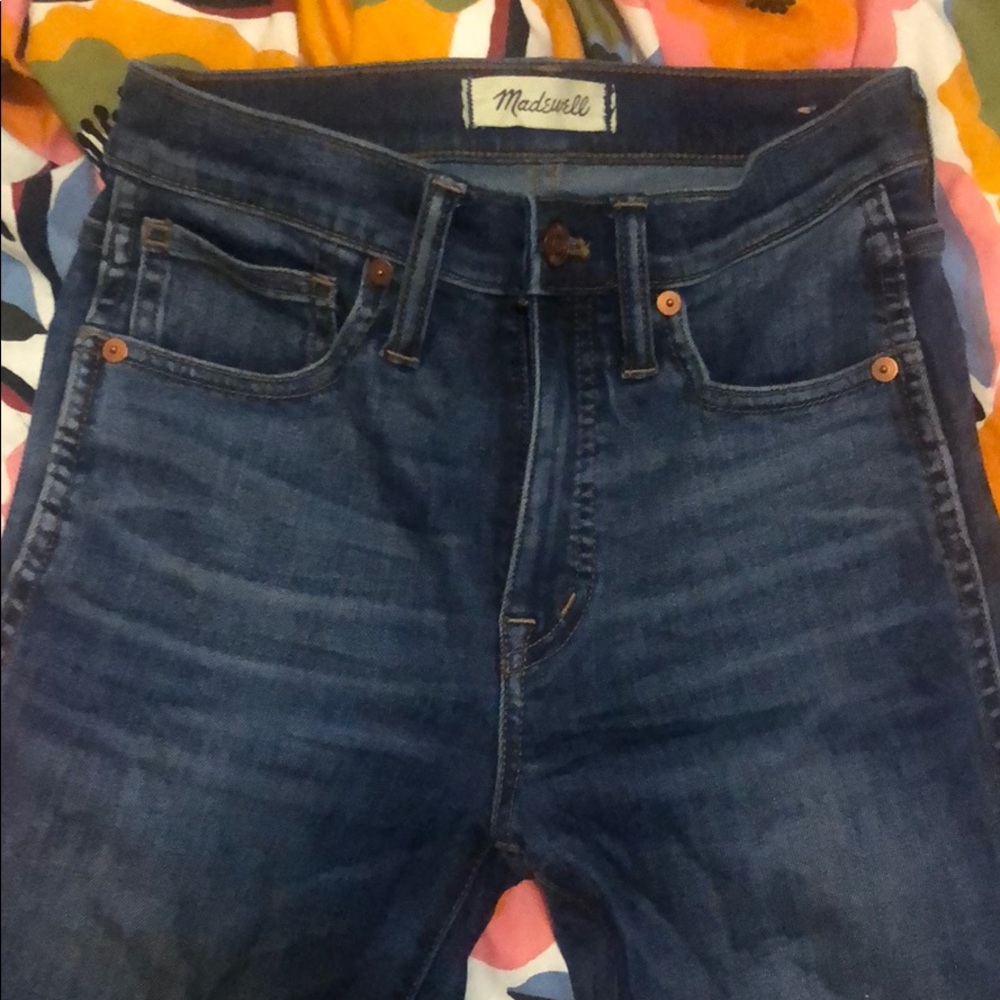 Madewell High Rise Skinny Jeans